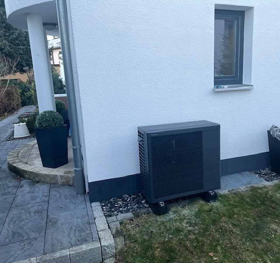Wärmepumpe: Einfamilienhaus in Kempten